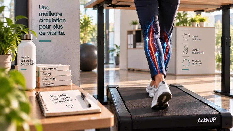 Activer la circulation sanguine grâce à la marche