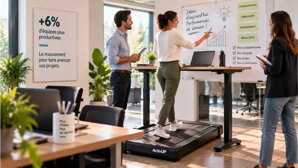 Productivité au travail - Des équipes plus actives avec ActivUP