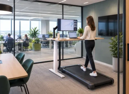 Walking Desk ActivUP en espace dédié