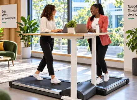 Le mouvement s’intègre naturellement au travail